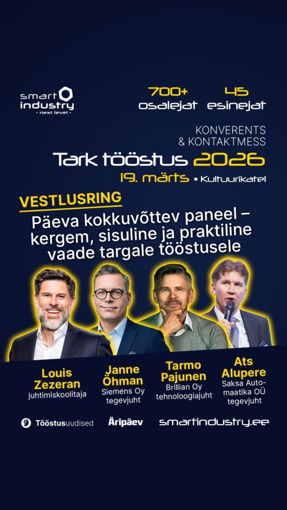 Tark tööstus 2026 panel