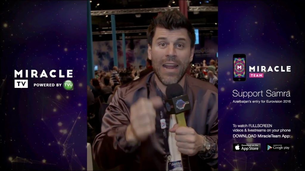 Streaming – Eurovision 2016 Hosting